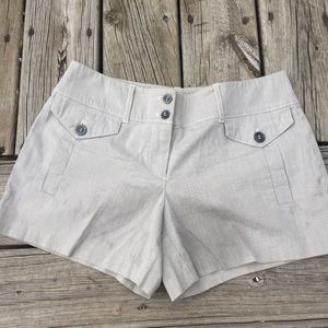 New York & Company Pinstripe-type shorts